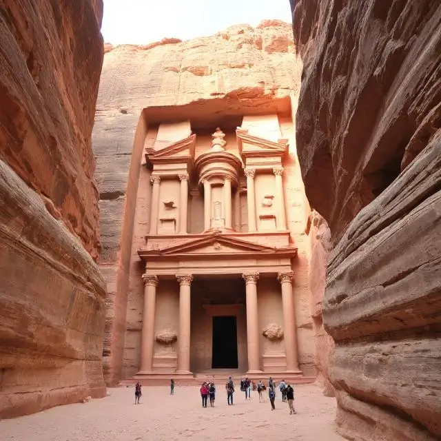 The Treasury at Petra